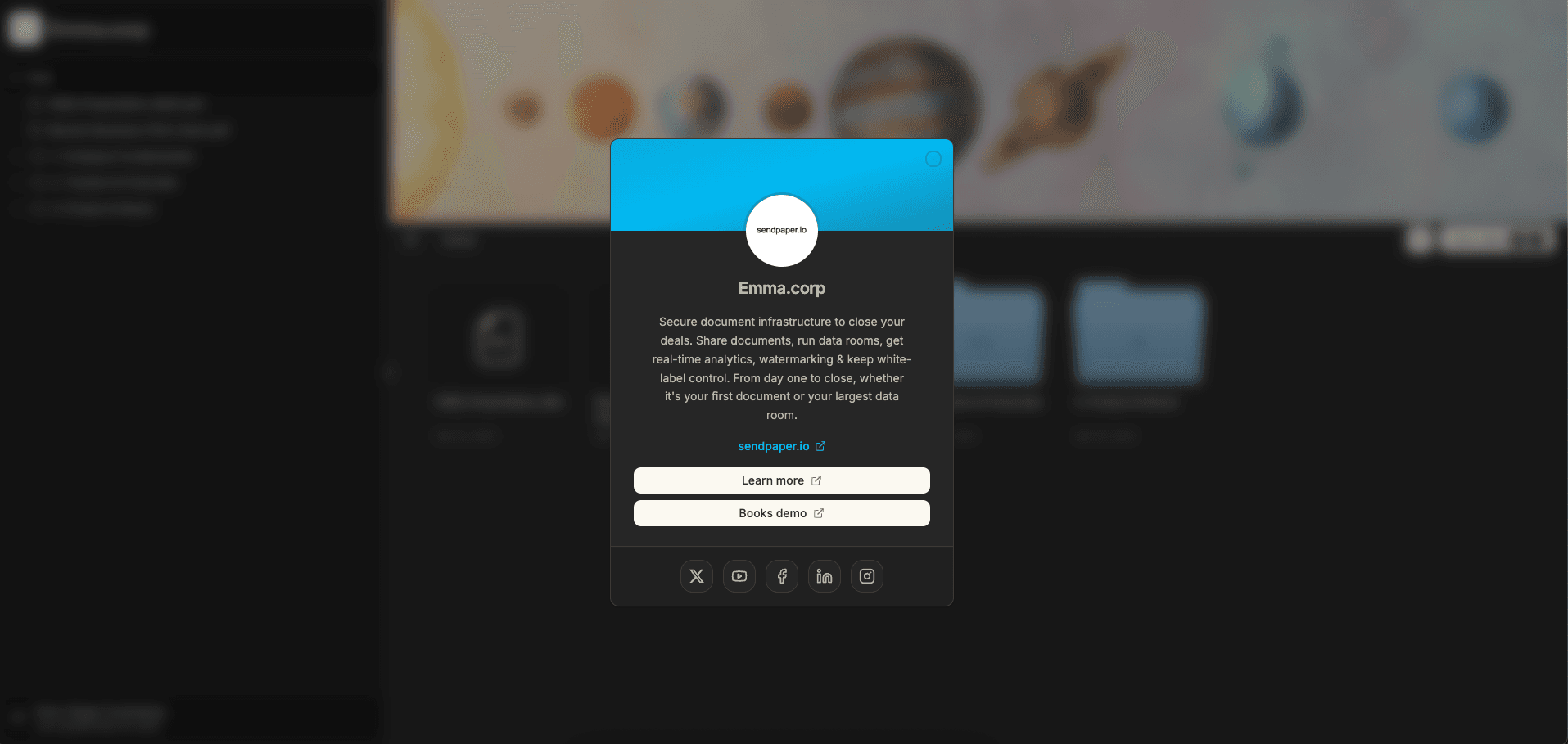 Featured image: Data Room Branding (2026): Custom Logo and Colors Per Room | Sendpaper