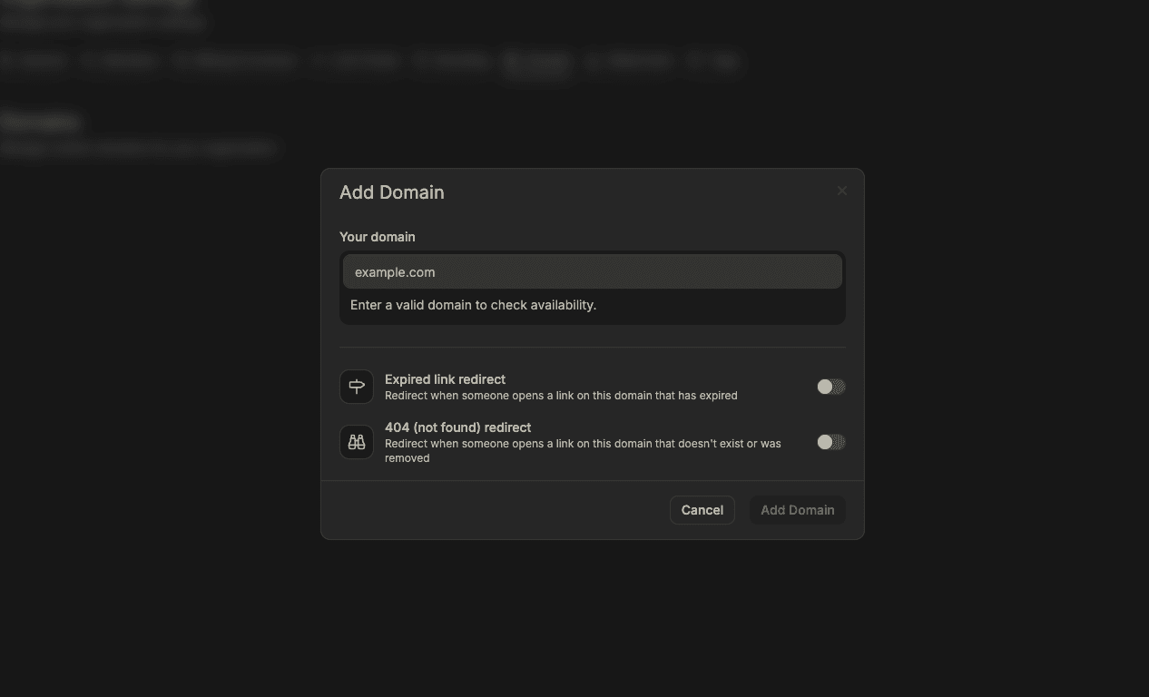 Featured image: Custom Domain for Document & Data Room Links (2026) | Sendpaper